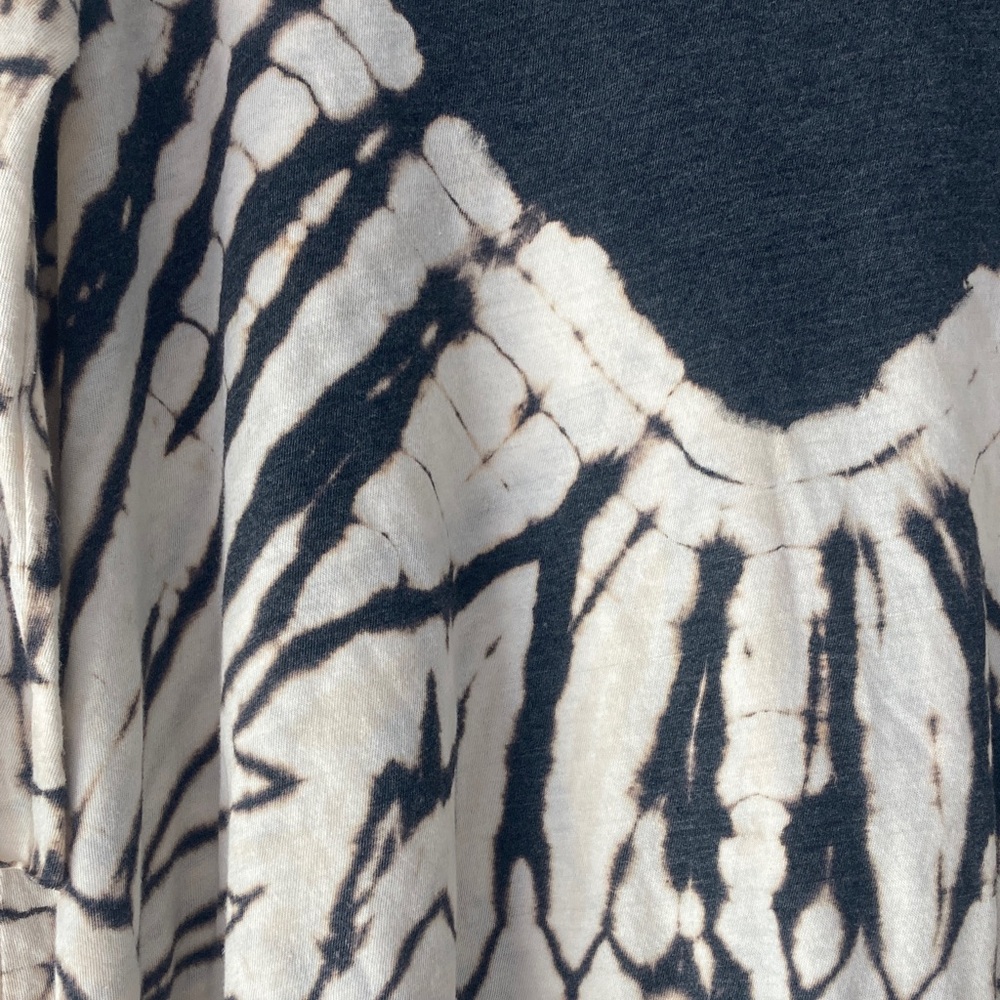 We The Free People  Black and Cream Tunic Top - Picture 4 of 5